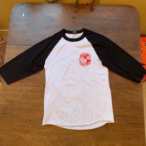 Obey Worldwide Baseball Tee 3/4 sleeves